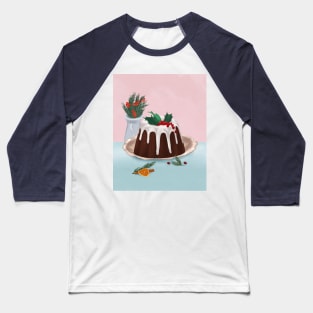 Xmas Bundt Cake Baseball T-Shirt